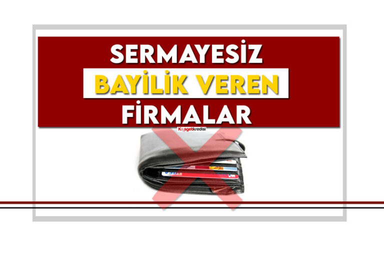 Seyyar Bayilik Veren Firmalar